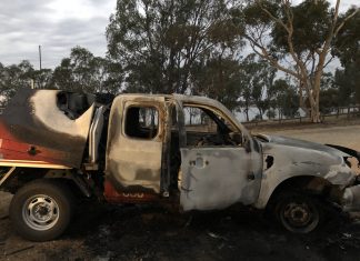 Brigade vehicle stolen and torched Midland Express Langley-Barfold Fire Brigade's support vehicle was found torched near Lake Eppalock last Wednesday.