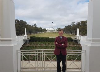 Joel gets a taste of political life