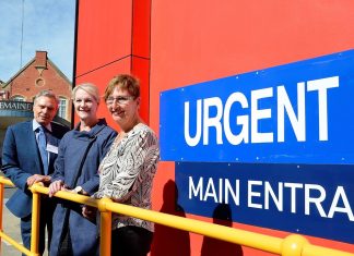$780,000 beds boost Local LGBTIQ community consultant Sherene Clow, Castlemaine District Community Health prevention and allied health manager Louise Falconer, Castlemaine Community House manager Martyn Shaddick and Central Victorian Primary Care Partnership's Emma Shannon celebrate Friday's $76,140 announcement.