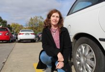 Parking pressures mount Local resident and business-owner Andrea Collins is supporting the Gisborne Roads and Transport Group's push to make parking in Gisborne's CBD a high priority.