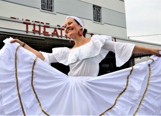 Fiesta de Salsa! From Colombia to Castlemaine - Camila Serrano demonstrates the irresistible rhythms of salsa dancing ahead of this Saturday night's Fiesta de Salsa.