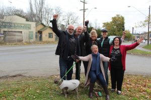 Woodend residents are rejoicing at the end of a lengthy battle to put a stop to a commercial development at their town gateway.