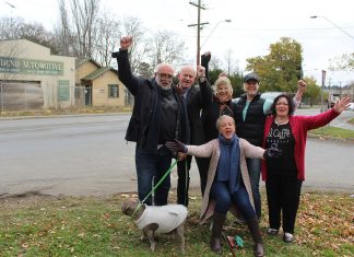 Out of fuel Woodend residents are rejoicing at the end of a lengthy battle to put a stop to a commercial development at their town gateway.