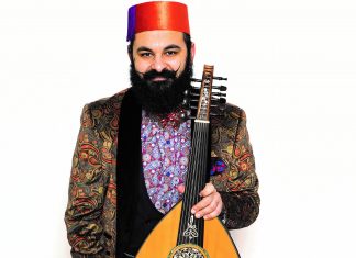 Colour, movement and  Middle Eastern spin The vibrant Arabic musical improvisations of Joseph Tawadros will be performed for one night only at this year's festival.