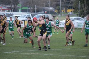 Kyneton ran over the top of Kangaroo Flat at the Showgrounds on Saturday.