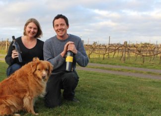 Ranges win in wine show Hanging Rock WInery's Ruth and Rob Ellis are celebrating the winery's success at Heathcote Wine Show.