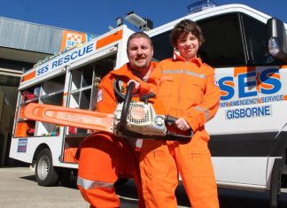 Gisborne SES wants you Gisborne SES father and son team Ross and Lucas Evans encourage people to get involved in their local community through the SES.