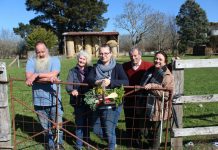 Feed it forward Keen to see Feed it Forward in action are local residents Milos Starec and Ruth Mason, acting Lancefield Neighbourhood House coordinator Alison Gamble, Macedon Ranges councillor Bill West and Romsey Neighbourhood House coordinator Michelle Balthazar.