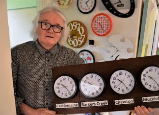 Do the time warp Castlemaine contemporary artist Leslie Thornton with some of the pieces that will feature in Clocktober.