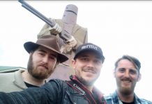 Castlemaine base for Glenrowan film shoot The creative team behind 'Glenrowan' - (from left to right) co-writer Aidan Phelan, co-writer and director Matthew Holmes and historical consultant Steve Jager.