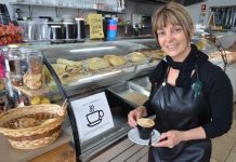 On the house Castlemaine café owner Dot Hardman invites community members to get behind the 'One on the House' initiative.