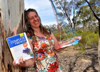 Parlez-vous Francais? French tutor Emma Dubuc is looking forward to the new language courses about to start up at Castlemaine Community House.