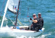 Cairn Curran sailor off to world titles Cairn Curran Sailing Club's Darren Hocking and Peter Bartels pictured here competing in the 2015 Flying Dutchman World Titles on Sydney Harbour