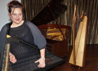 The harp electric! Kyneton harpist Mary Doumany is set to present a unique concert performance in the Kyneton Mechanics Institute on March 10.