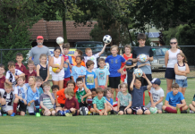 Mini-roos – a success Kyneton District Soccer Club's successful mini-roo's program wrapped up on Thursday night with a number of games followed by a barbecue and presentation.