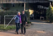 A long road to recovery Clare and Win today.