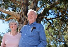 One in a million Caroline and Terry Bellair in Castlemaine.