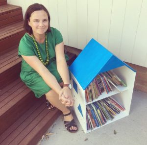 Carli Springate is the brains behind the Book Boxes project.
