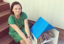 Encouraging a love of reading Carli Springate is the brains behind the Book Boxes project.