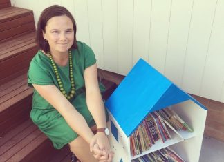 Encouraging a love of reading Carli Springate is the brains behind the Book Boxes project.