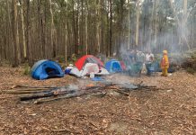Reckless ignorance Reckless first-time campers are given a serious talking to by local fire brigades.
