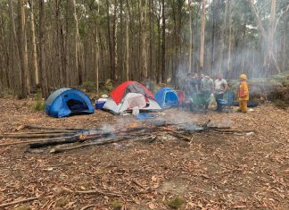 Reckless ignorance Reckless first-time campers are given a serious talking to by local fire brigades.