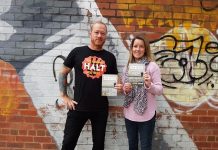 Men unite! Jeremy Forbes of HALT and Kate Coleman of Tasting Fitness invite you to join them for a fun and social men's health night in Kyneton next week. Photo: Henry Coleman and Josh Hall