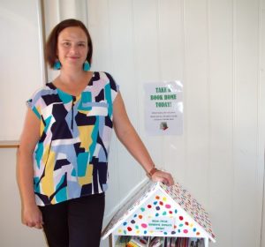 Carli Springate is the brains behind the Book Boxes project.