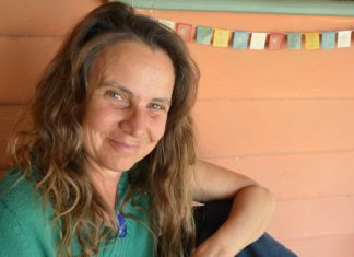 Cartoon lab Castlemaine's Trace Balla.