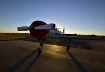 Pilots execute precision task