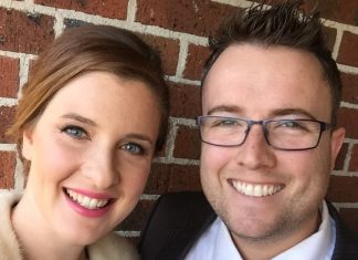 My message to others Vanessa and Luke Brown.