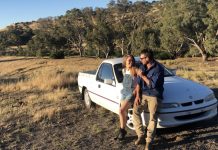 Hitting the open road Guildford couple Aaron Barnes and Amanda Tierney are pumped to be participating in the upcoming Shitbox Rally.