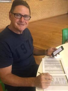 Clive Fanning joined the Kyneton Football Netball Club last May and has done an exceptional job putting the club's finances back on a firm footing, with a budget surplus forecast for this year.