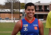 Gisborne footy girls excel