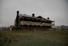 Old Kyneton Hospital’s haunted house aesthetic