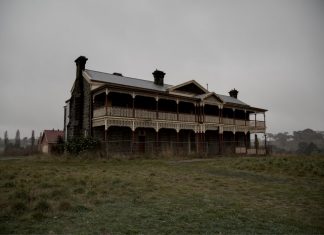 Old Kyneton Hospital’s haunted house aesthetic