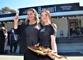 Here’s cheers Harcourt – New venture to showcase regional produce