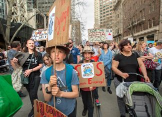IT’S TIME – Students join Melbourne Strike 4 Climate rally