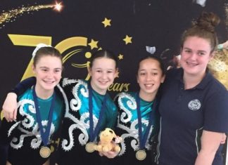 Kyneton gymnastics squad wins national gold and bronze