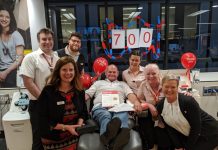 Kyneton local saving lives with 700th blood donation
