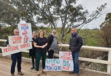 Deputy Leader of the Nationals in Kyneton to launch treatment plant petition