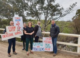 Deputy Leader of the Nationals in Kyneton to launch treatment plant petition