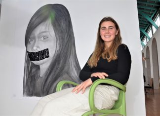 Castlemaine Secondary College art show packs a visual punch