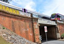 Vandals strike Castlemaine war memorial, overpass