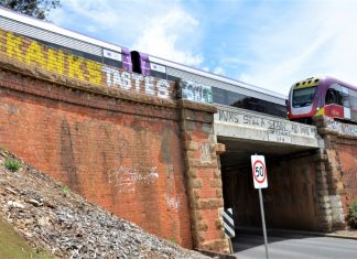 Vandals strike Castlemaine war memorial, overpass