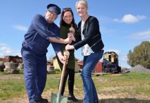 Tourism locos on the move