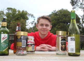 Macedon teen acts on glass recycling call