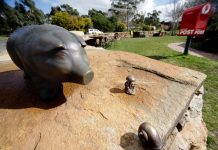 Newham mascot sculpture stolen