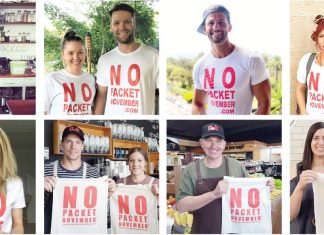 Join the campaign for No Packet November!