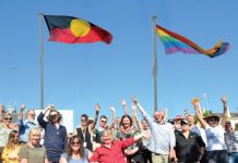 Flag raising celebrates diversity in Castlemaine